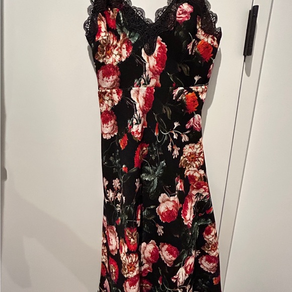 FOXIEDOX Autumnal Slip Dress Floral Lace XS - Picture 3 of 3